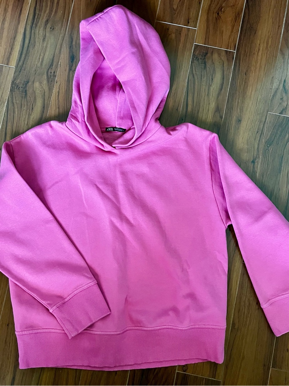 Hooded Pink Sweatshirt
